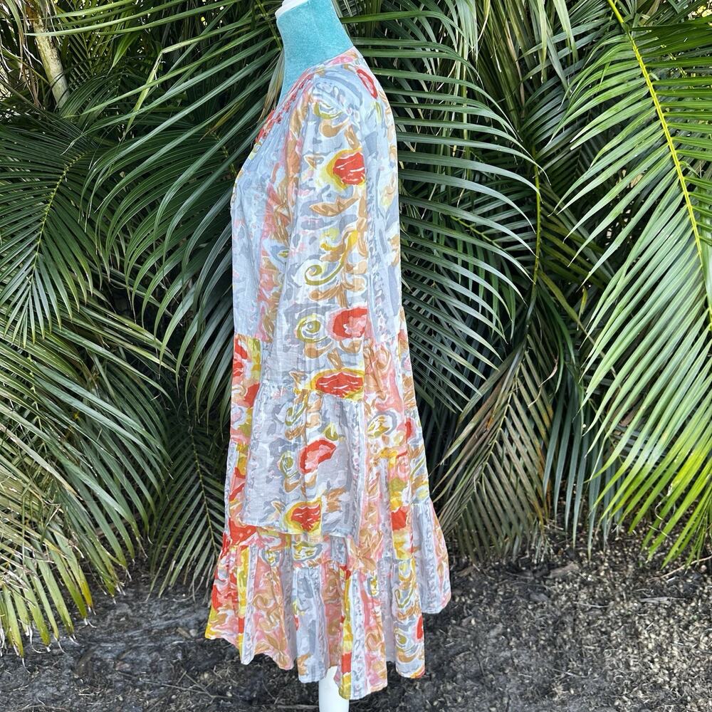 Sweet Magnolia Women XL cottage core Dress BOHO All embellishments present - Picture 4 of 16